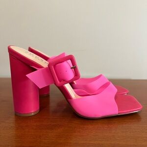Journee Collection - Pink Women's Block Heels